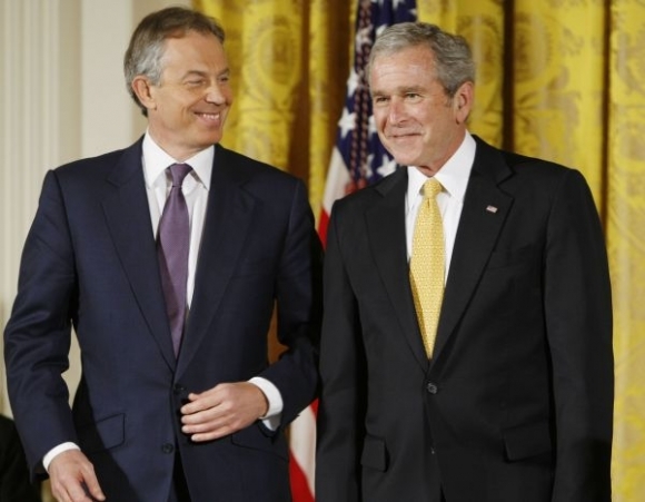 Blair, Bush