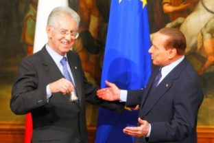 Monti, Berlusconi