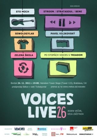 Voices Live 26 plagát