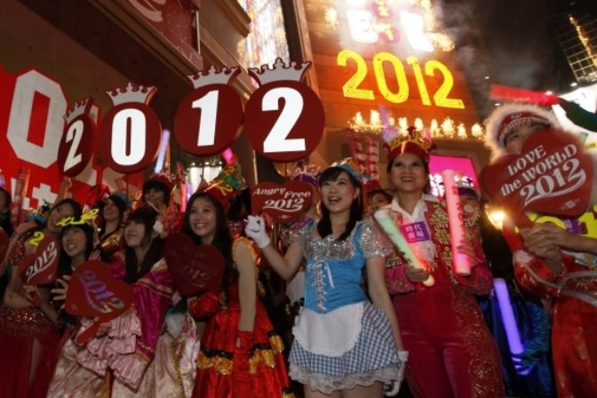 Svet privítal rok 2012