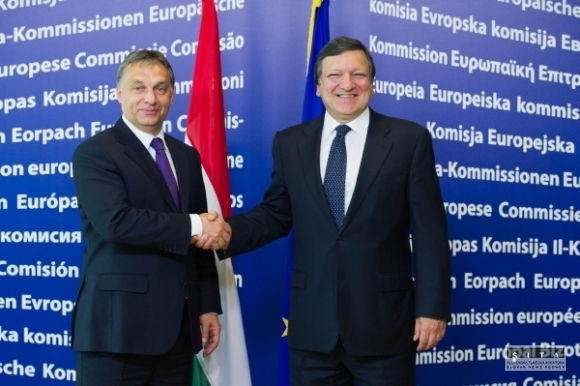 Viktor Orbán, Jose Manuel Barroso