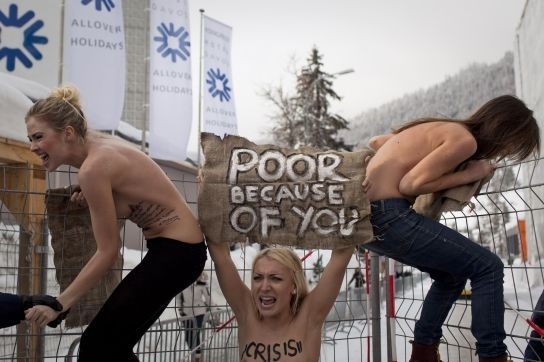 Femen v Davose