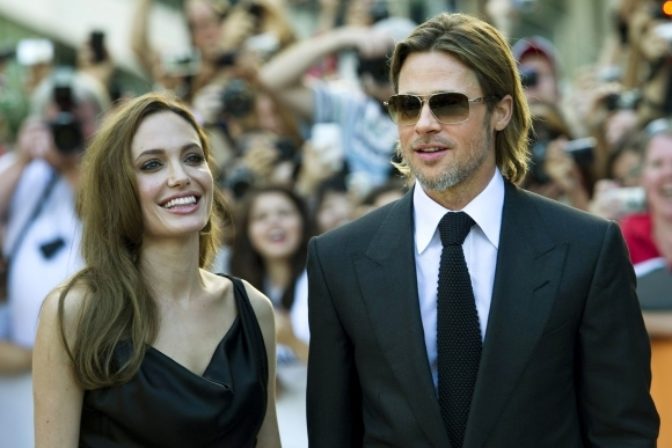 Hviezdny pár Angelina Jolie a Brad Pitt