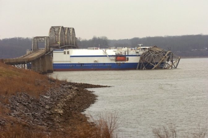 Lodná nehoda na rieke Tennessees