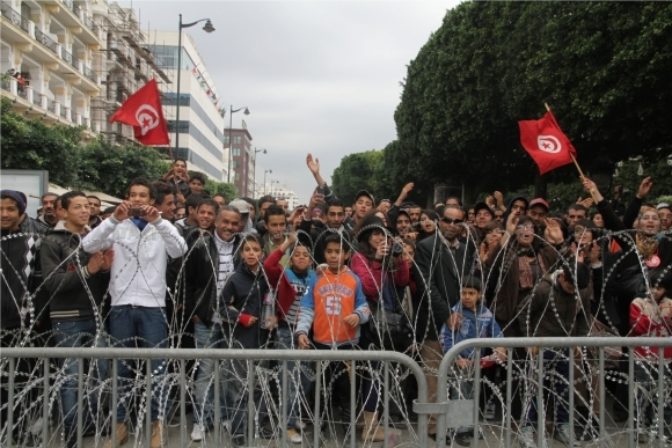 Oslavy výročia Arabskej jari v Tunisku