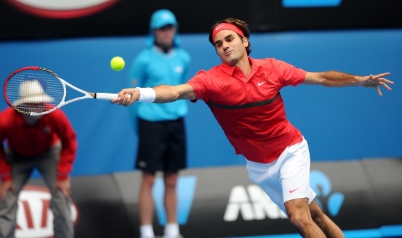 Roger Federer verzus Ivo Karlovič