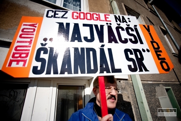 Rozvedení otcovia protestujú