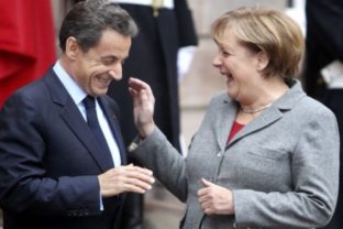 Sarkozy, Merkelová
