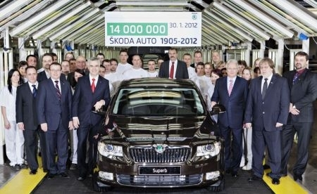 ŠKODA vyrobila 14 miliónov automobilov