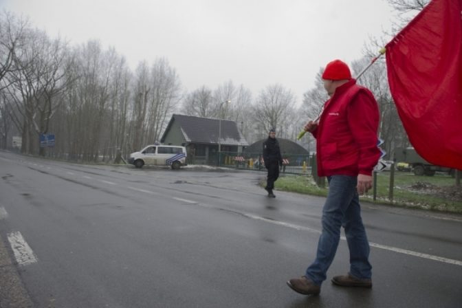 Štrajk v Belgicku počas summitu EÚ