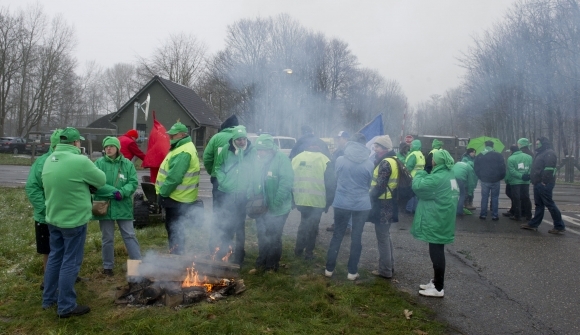 Štrajk v Belgicku počas summitu EÚ