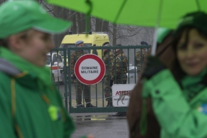 Štrajk v Belgicku počas summitu EÚ