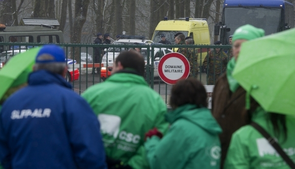 Štrajk v Belgicku počas summitu EÚ