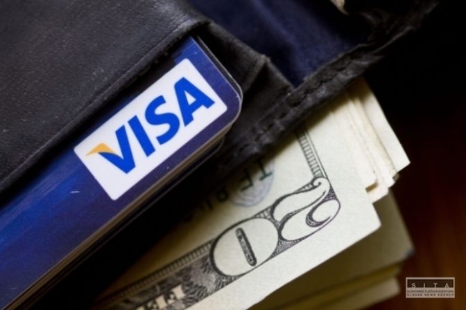 VISA, dolár