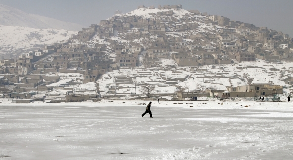 Afghanistan, zima, mraz