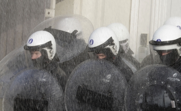 Belgickí hasiči zaútočili proti vládnym škrtom