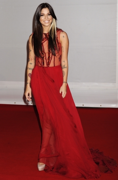 Červený koberec Brit Awards 2012