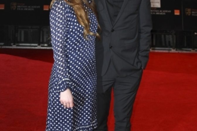 Červený koberec filmových cien BAFTA 2012