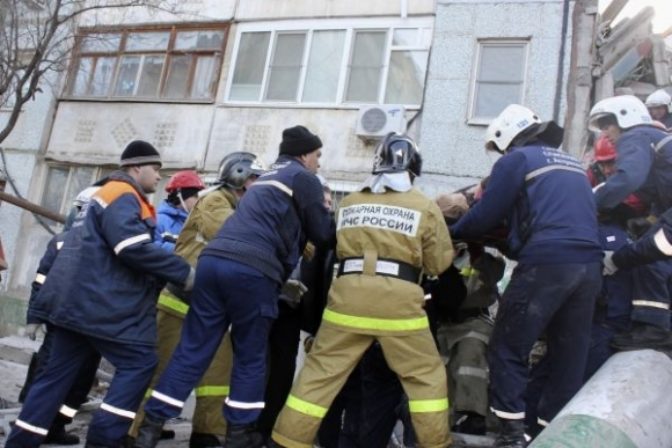 Explózia plynu v bytovke v Rusku zabila šesť ľudí