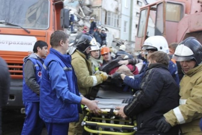 Explózia plynu v bytovke v Rusku zabila šesť ľudí