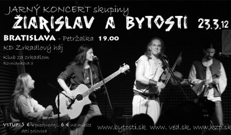 Koncert Žiarislav a Bytosti
