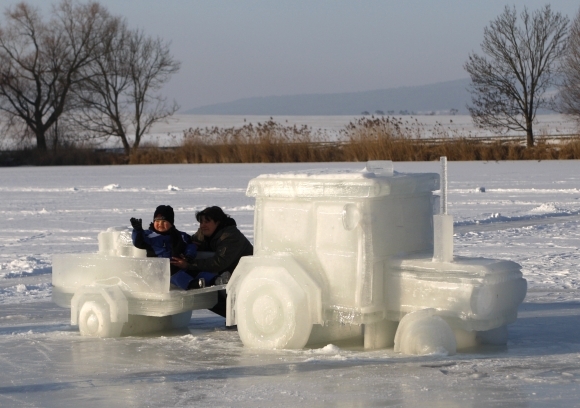 Ľadové sochy v Česku