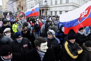 Protest Gorila v Košiciach