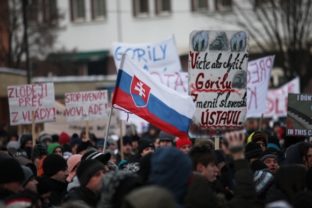 Protest Gorila v Žiline