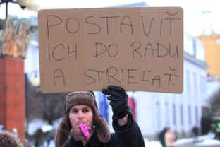 Protest Gorila v Žiline