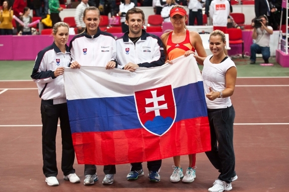 Slovenské tenistky porazili Francúzsky