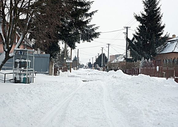 Snehová kalamita v Michalovciach