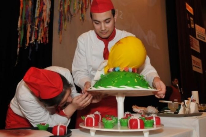 Výtvory mladých cukrárov boli pastvou pre oči i ml