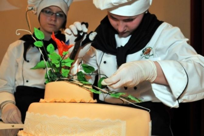 Výtvory mladých cukrárov boli pastvou pre oči i ml