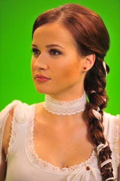 Kristína natáčala videoklip ku skladbe Jabĺčko