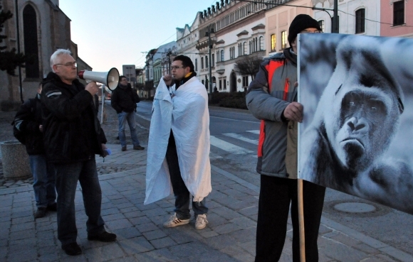 Protest Gorila v Prešove