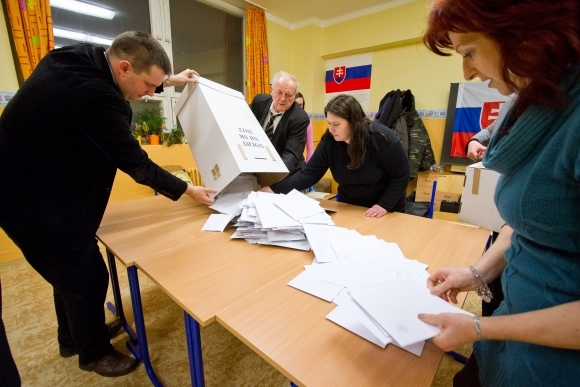 Sčítavanie hlasov po voľbách