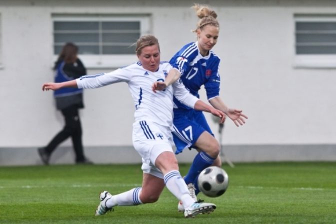 Slovenské futbalistky podľahli Fínsku 0:1