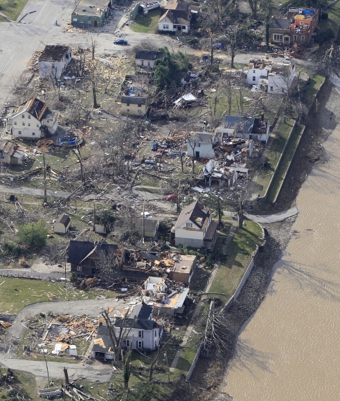 Tornádo zničilo americkú dedinu v štáte Ohio