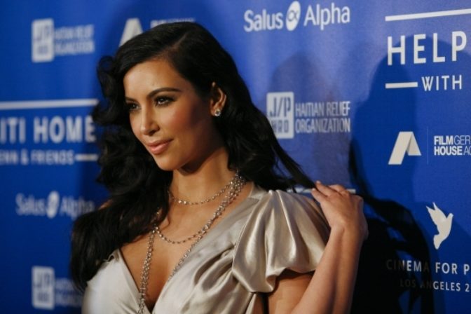 Americká celebrita Kim Kardashian