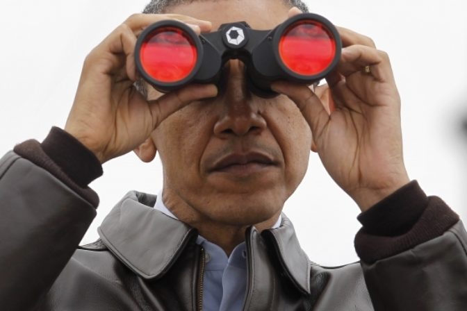 Barack Obama na demilitarizovanej zóne