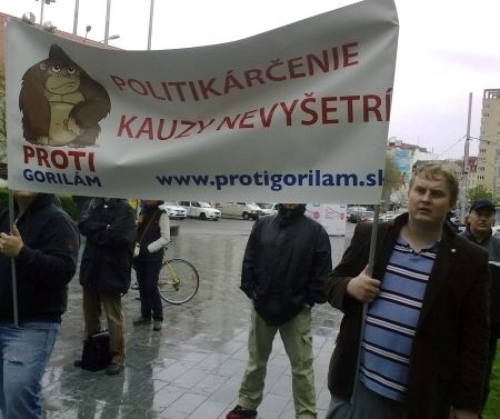 Protest Protigorilam.sk