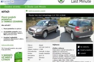 ŠKODA last minute dva