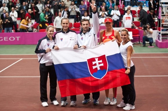 Slovenské tenistky porazili Francúzsky