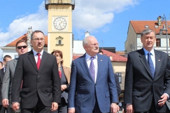 Slovinský prezident navštívil Banskú Bystricu