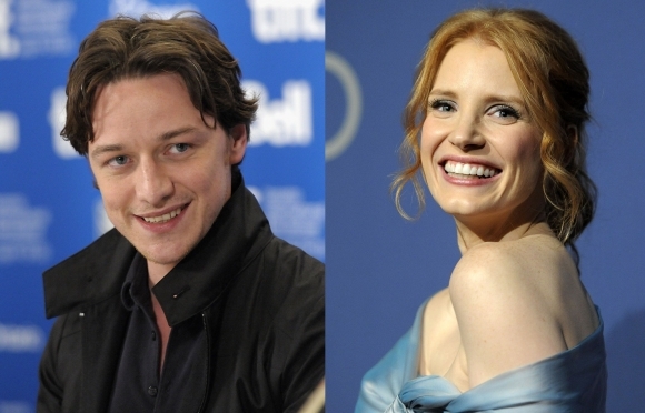 James McAvoy a Jessica Chastain