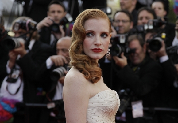 Jessica Chastain v Cannes