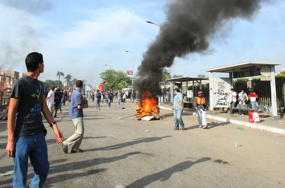 Májové protesty v Egypte