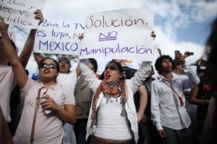 Mexiko protest