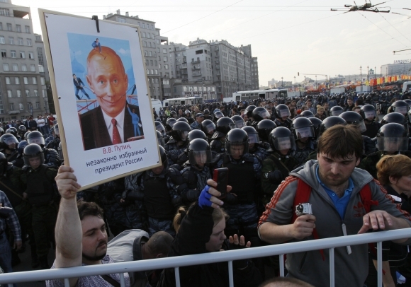 Protest proti Putinovi