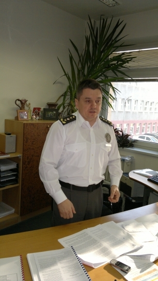 Riaditeľ odboru dopravnej polície prezídia Policaj